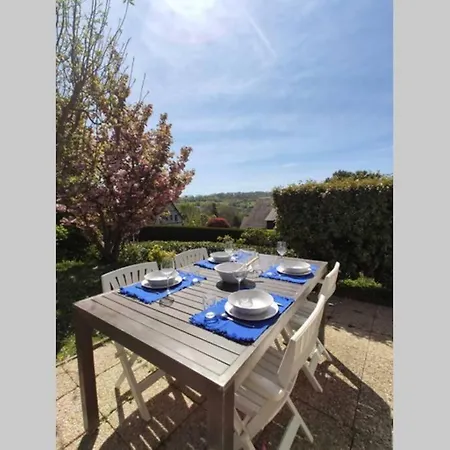 La Pampa, Jardin Apercu Mer - 4p Ferienhaus Houlgate